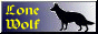 A silhouette of a wolf with the stylised text 'Lone Wolf' next to it